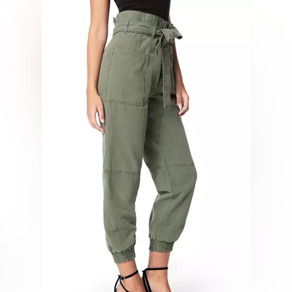 Joes High Waisted Paperbag Utility Jogger Pants Size 24 - Picture 3 of 12